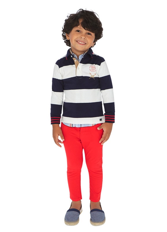  Красные брюки для мальчика 512 - 56, Майорал, Испания 