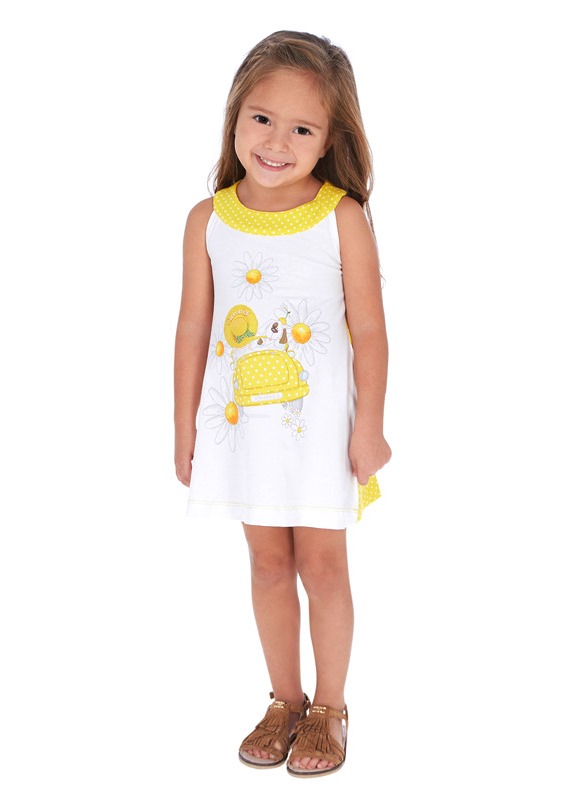 Лёгкое летнее платье для девочки без рукавов  3060 - 61, Майорал, Испания 
