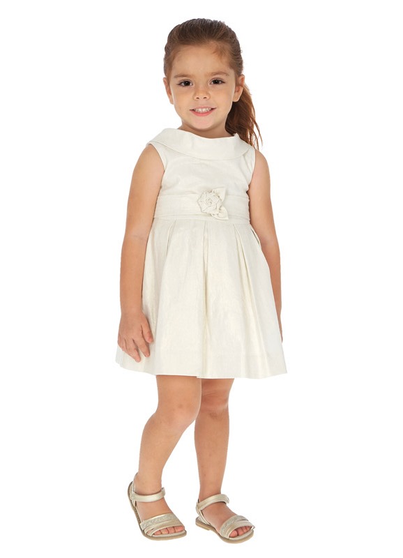  Белое нарядное платье для девочки 3927 - 2, Майорал, Испания 